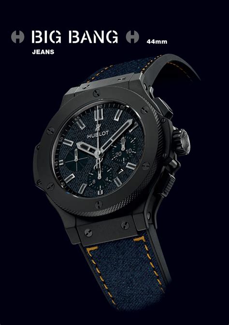 hublot big bang dark jeans|Big Bang Jeans Diamonds 38 mm .